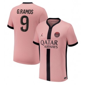 Paris Saint-Germain Goncalo Ramos #9 Replika Tredjetrøje 2024-25 Kortærmet